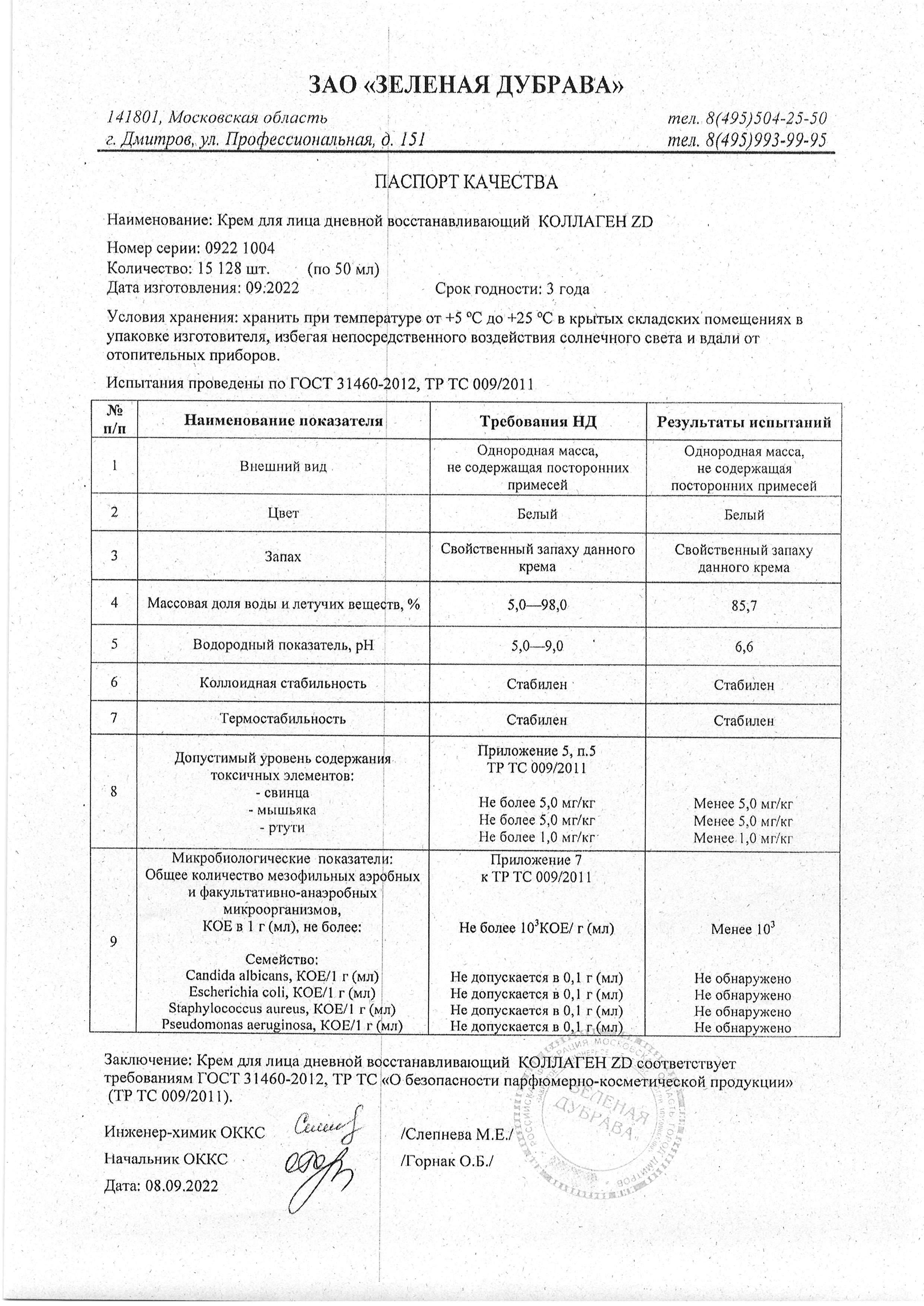 Паспорт №092022